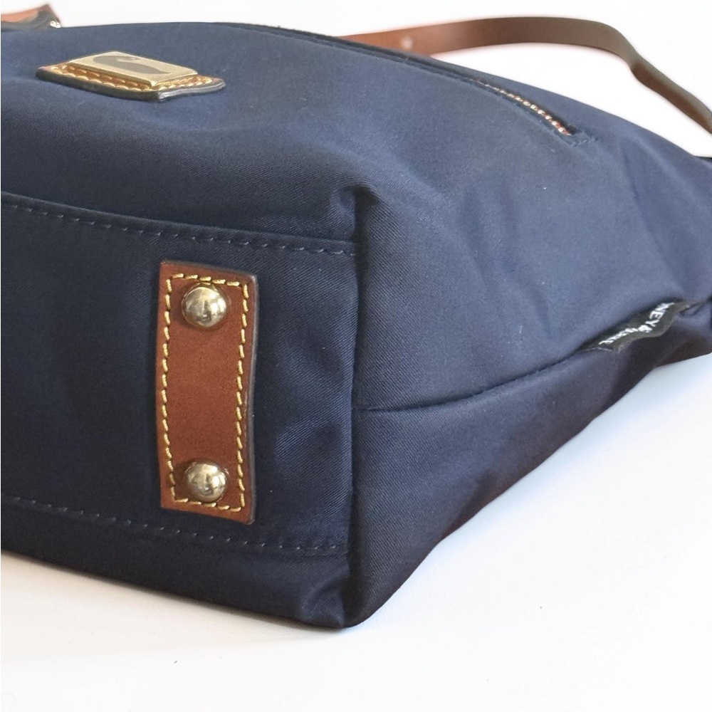Authentic Dooney & Bourke Navy Blue Nylon Shoulder Bag Handbag! Comes with COA! - Picture 7 of 14